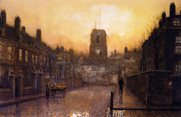 An Idyll of Old Chelsea by John Atkinson Grimshaw